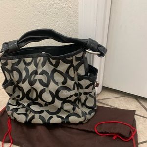 Black Coach Shoulder Bag